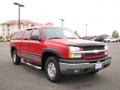 2004 Victory Red Chevrolet Silverado 1500 Z71 Extended Cab 4x4  photo #3