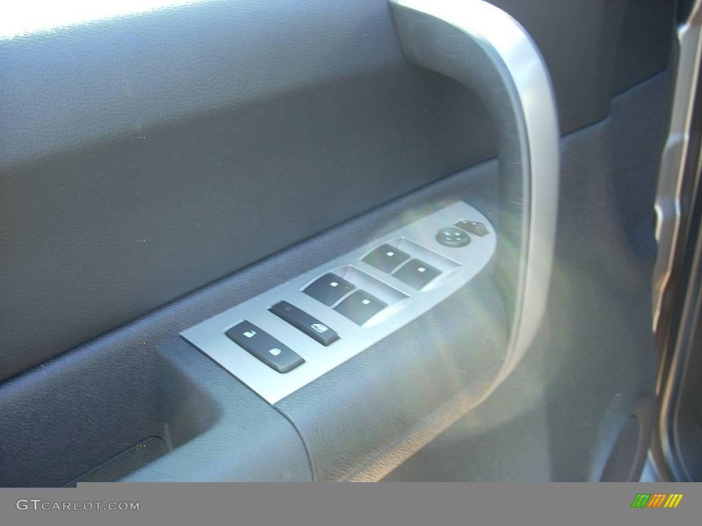 2008 Silverado 1500 LT Extended Cab 4x4 - Graystone Metallic / Dark Titanium photo #11