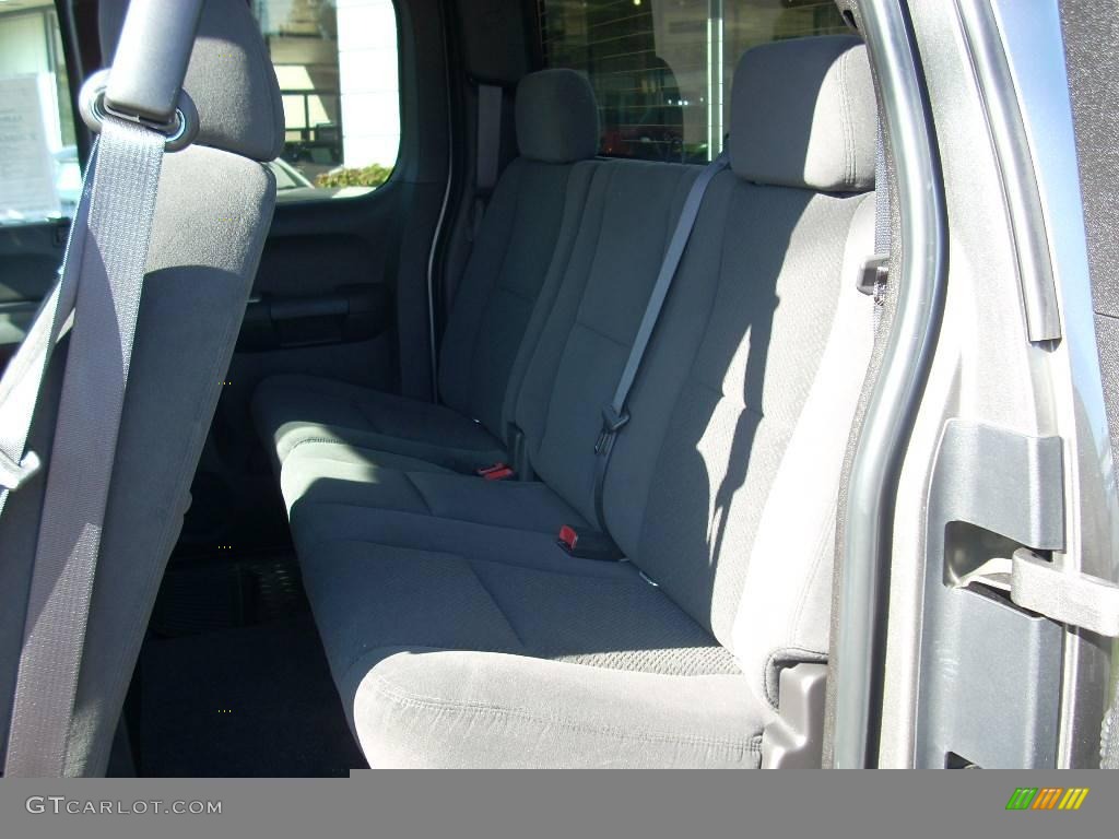 2008 Silverado 1500 LT Extended Cab 4x4 - Graystone Metallic / Dark Titanium photo #12