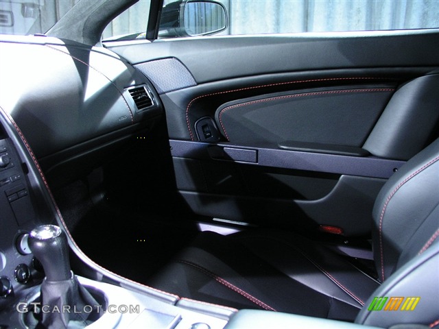 2007 V8 Vantage Coupe - Black / Black photo #12