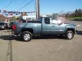 2009 Blue Granite Metallic Chevrolet Silverado 2500HD LT Extended Cab 4x4  photo #55