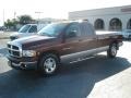 2003 Dark Garnet Red Pearl Dodge Ram 2500 SLT Quad Cab  photo #2