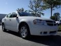 2010 Stone White Dodge Avenger SXT  photo #4