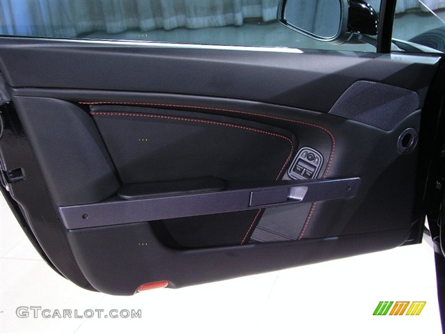 2007 V8 Vantage Coupe - Black / Black photo #15