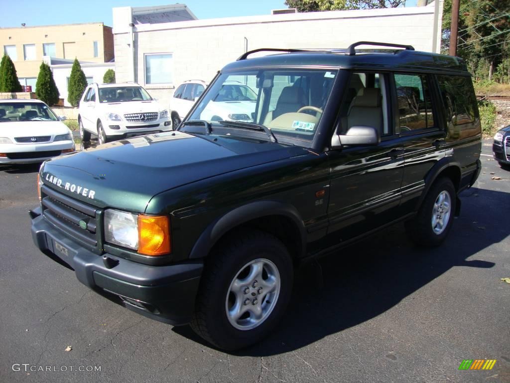 2001 Discovery II SE - Epsom Green / Bahama Beige photo #1