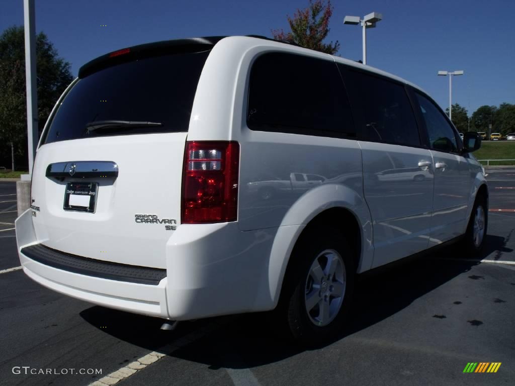 2010 Grand Caravan SE - Stone White / Dark Slate Gray/Light Shale photo #3