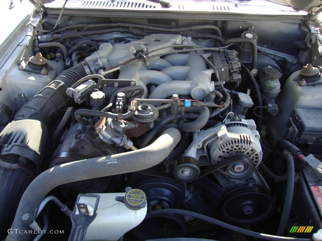 1999 Mustang V6 Convertible - Silver Metallic / Dark Charcoal photo #26