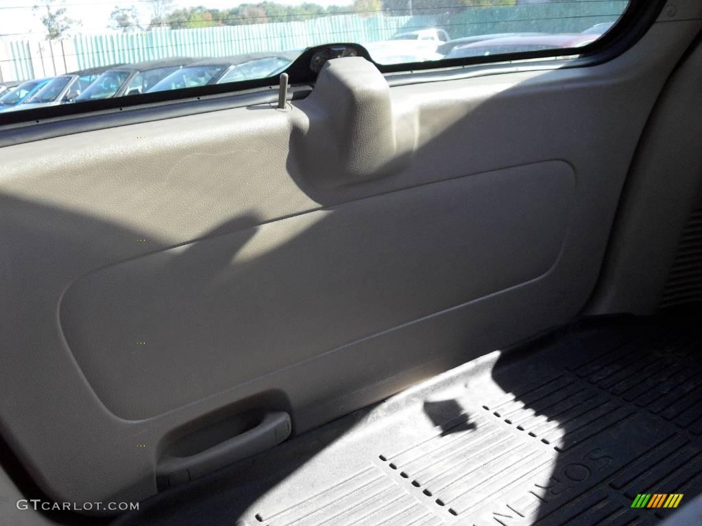 2003 Sorento EX 4WD - Ruby Red Metallic / Gray photo #12