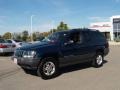 2002 Patriot Blue Pearlcoat Jeep Grand Cherokee Laredo 4x4  photo #1