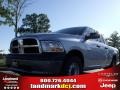 2010 Bright Silver Metallic Dodge Ram 1500 ST Quad Cab  photo #1