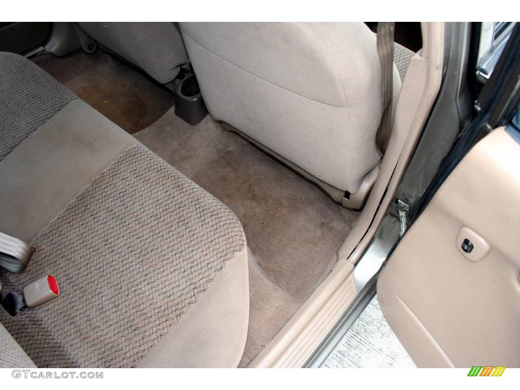 2001 Escort SE Sedan - Mineral Gray Metallic / Medium Prairie Tan photo #34