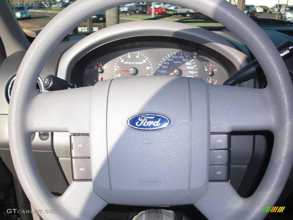 2004 F150 XLT SuperCab - Dark Shadow Grey Metallic / Medium/Dark Flint photo #27
