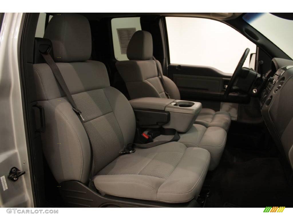 2005 F150 FX4 SuperCab 4x4 - Silver Metallic / Black photo #12