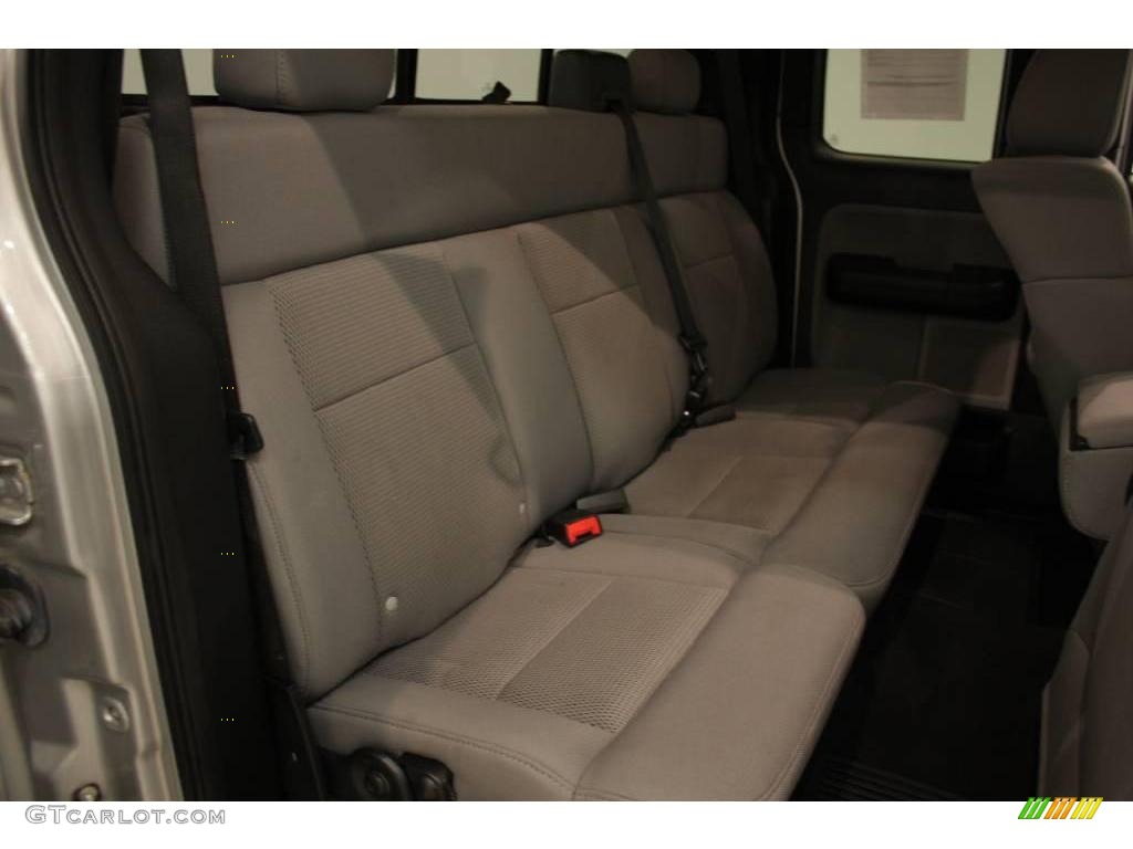 2005 F150 FX4 SuperCab 4x4 - Silver Metallic / Black photo #13