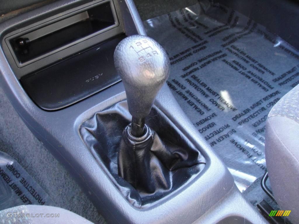 1996 Civic DX Hatchback - Granada Black Pearl Metallic / Gray photo #16