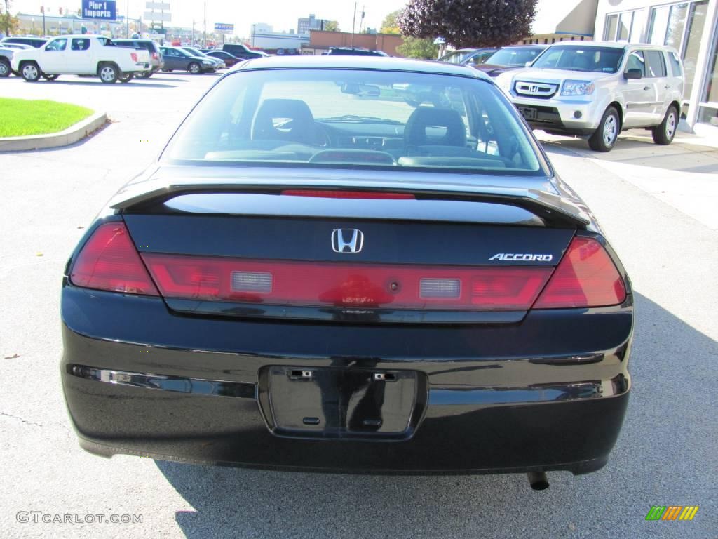 2001 Accord EX Coupe - Nighthawk Black Pearl / Charcoal photo #5