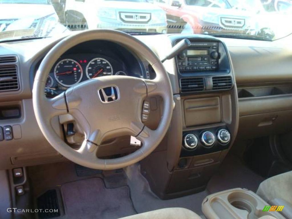 2002 CR-V EX 4WD - Chianti Red Pearl / Saddle photo #10