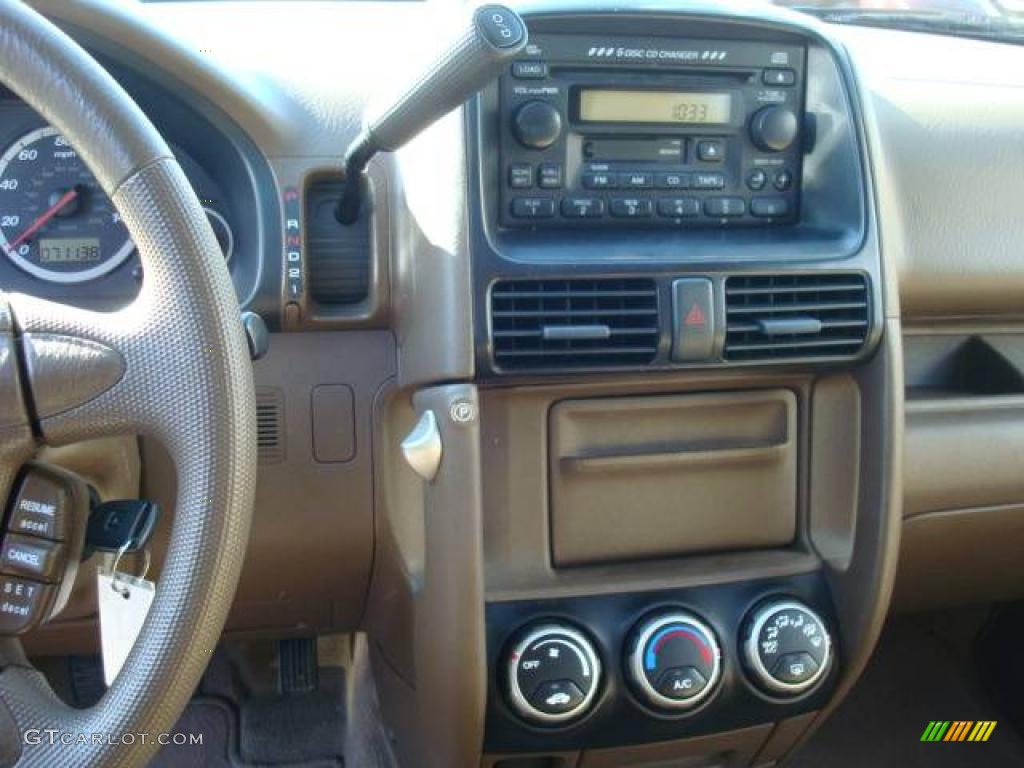 2002 CR-V EX 4WD - Chianti Red Pearl / Saddle photo #13
