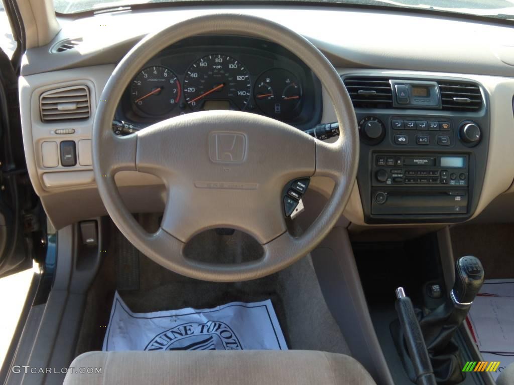 1998 Accord LX Sedan - Heather Mist Metallic / Ivory photo #13