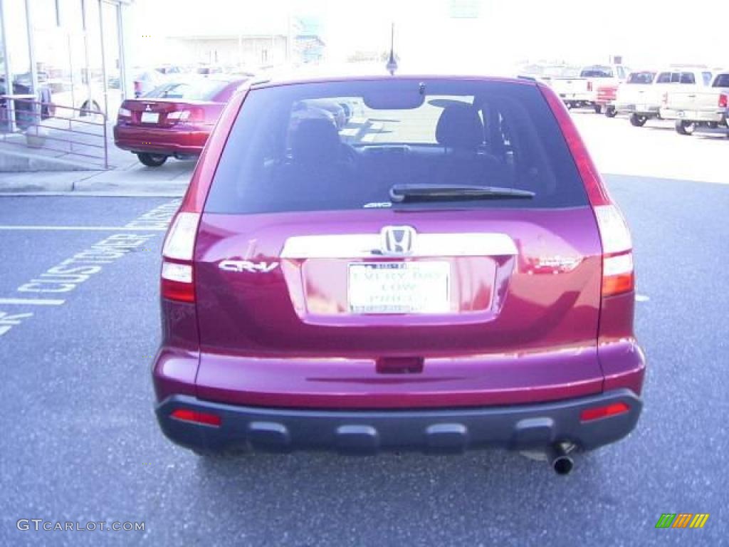 2007 CR-V EX 4WD - Tango Red Pearl / Gray photo #3