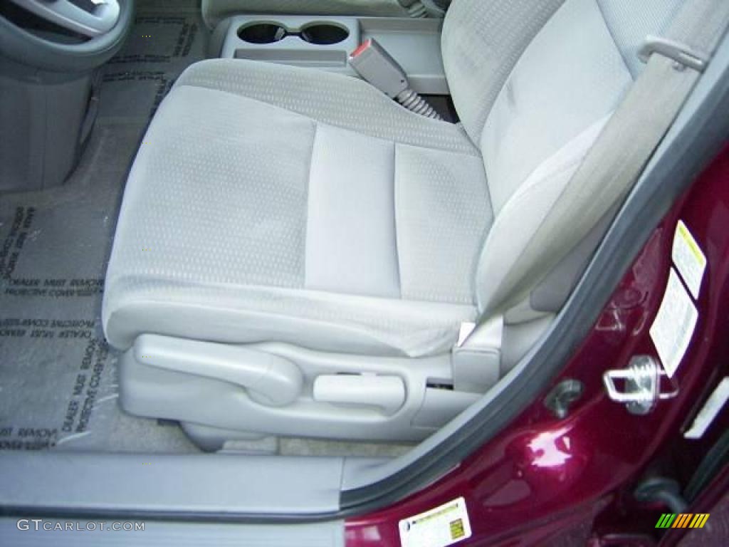 2007 CR-V EX 4WD - Tango Red Pearl / Gray photo #8