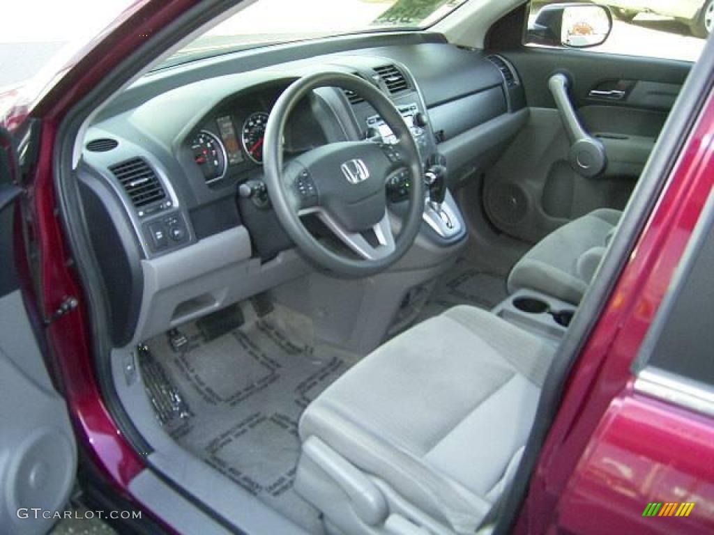 2007 CR-V EX 4WD - Tango Red Pearl / Gray photo #28
