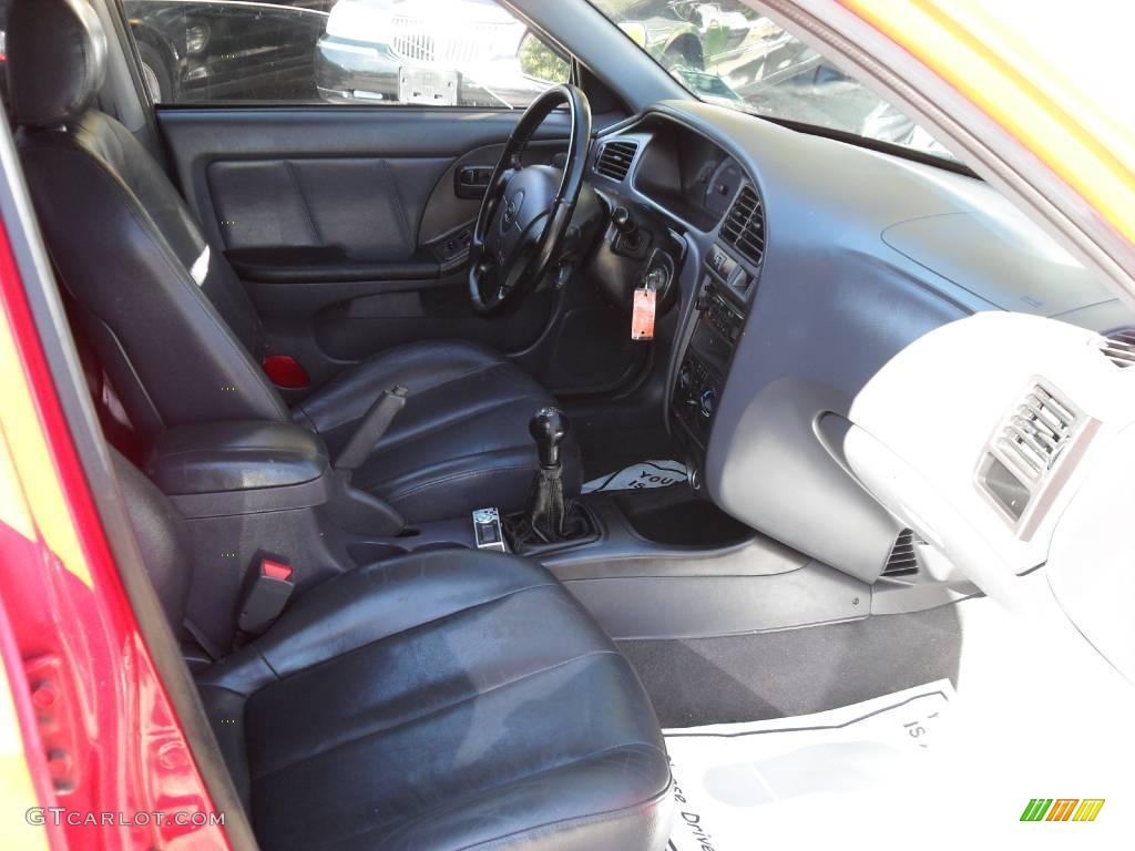 2001 Elantra GT - Cardinal Red / Gray photo #9