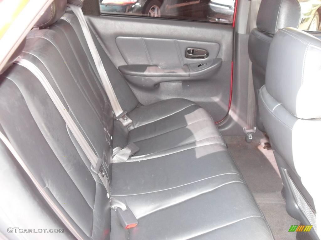2001 Elantra GT - Cardinal Red / Gray photo #10