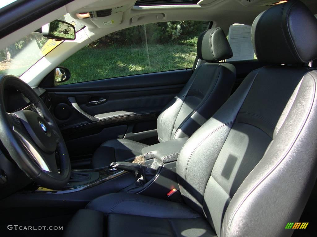 2007 3 Series 328i Coupe - Titanium Silver Metallic / Black photo #8