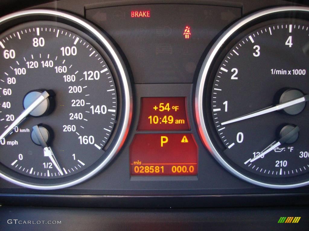2007 3 Series 328i Coupe - Titanium Silver Metallic / Black photo #9