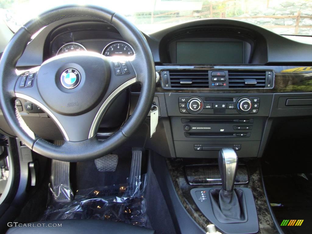 2007 3 Series 328i Coupe - Titanium Silver Metallic / Black photo #11