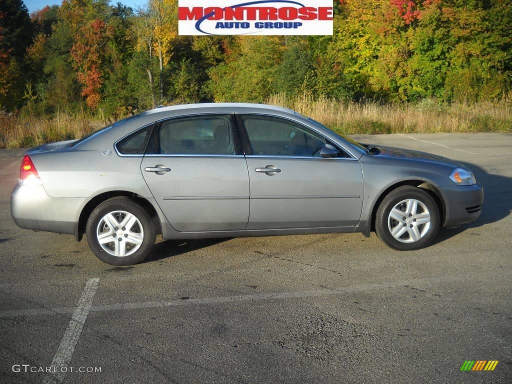 2007 Impala LS - Dark Silver Metallic / Ebony Black photo #1