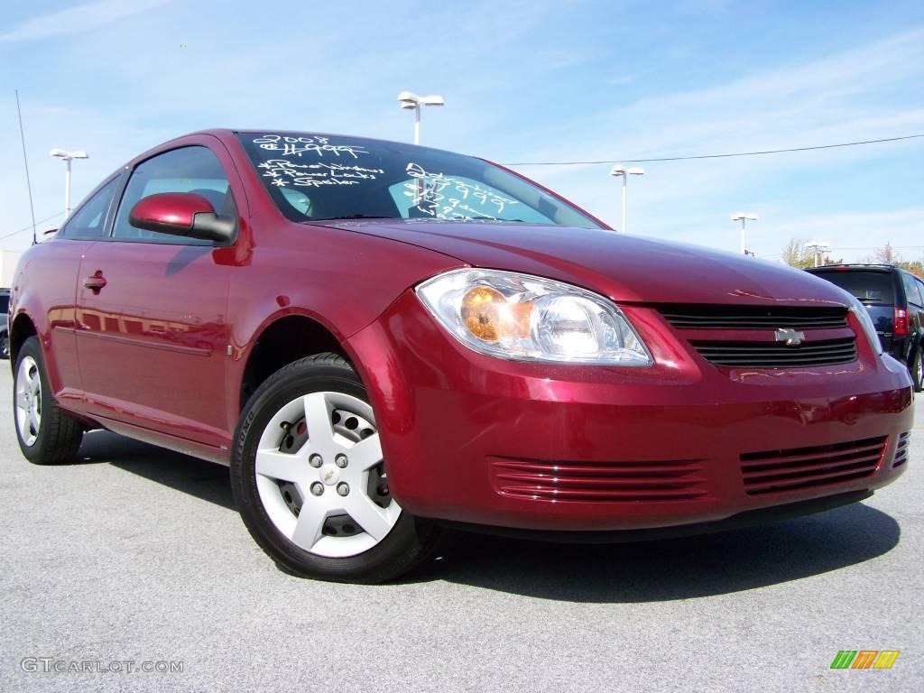 2008 Cobalt LT Coupe - Sport Red Tint Coat / Ebony photo #1