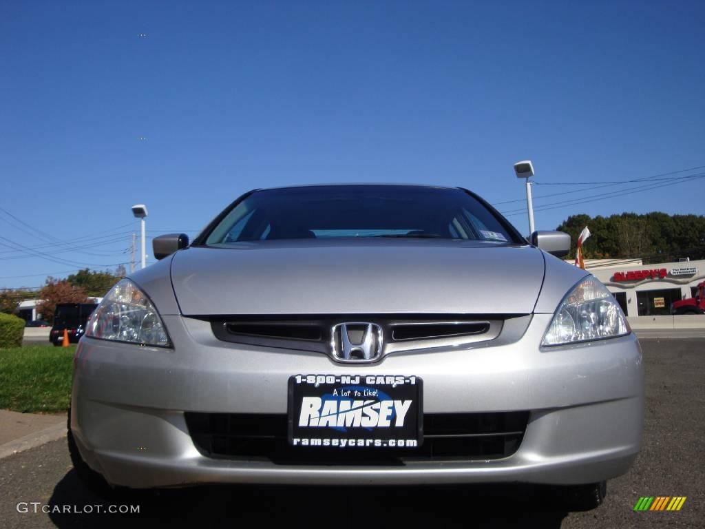 2003 Accord EX V6 Sedan - Satin Silver Metallic / Black photo #2