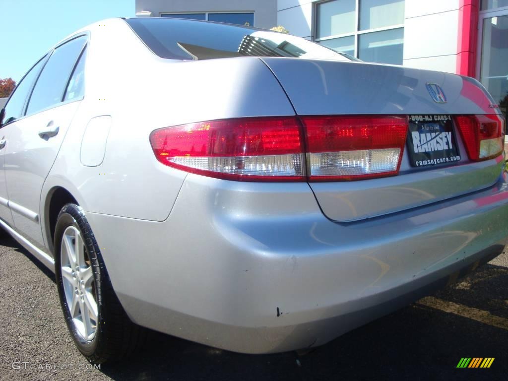 2003 Accord EX V6 Sedan - Satin Silver Metallic / Black photo #18