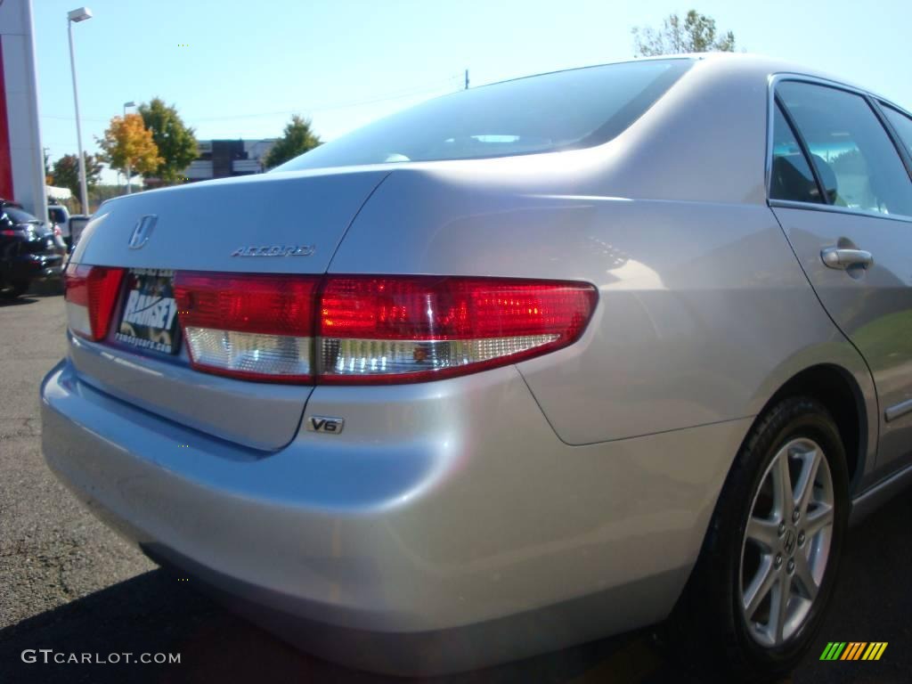 2003 Accord EX V6 Sedan - Satin Silver Metallic / Black photo #20