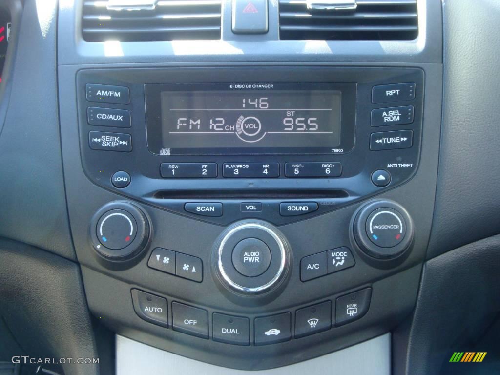 2003 Accord EX V6 Sedan - Satin Silver Metallic / Black photo #37