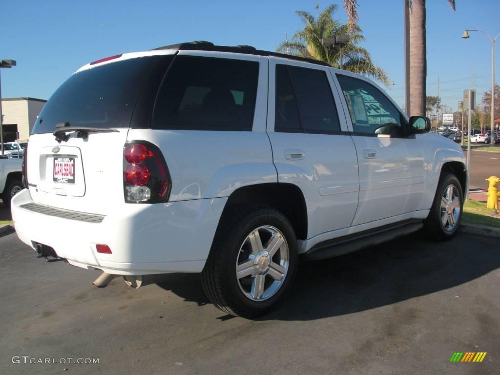 2008 TrailBlazer LT - Summit White / Ebony photo #5