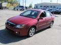 2008 Spicy Red Kia Spectra EX Sedan  photo #5