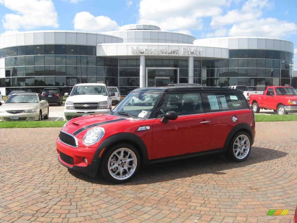 2009 Cooper S Clubman - Chili Red / Black/Rooster Red photo #1