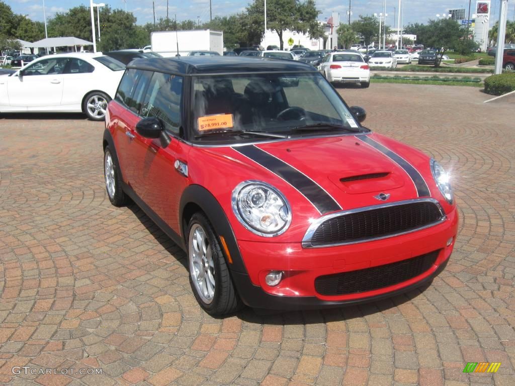 2009 Cooper S Clubman - Chili Red / Black/Rooster Red photo #8