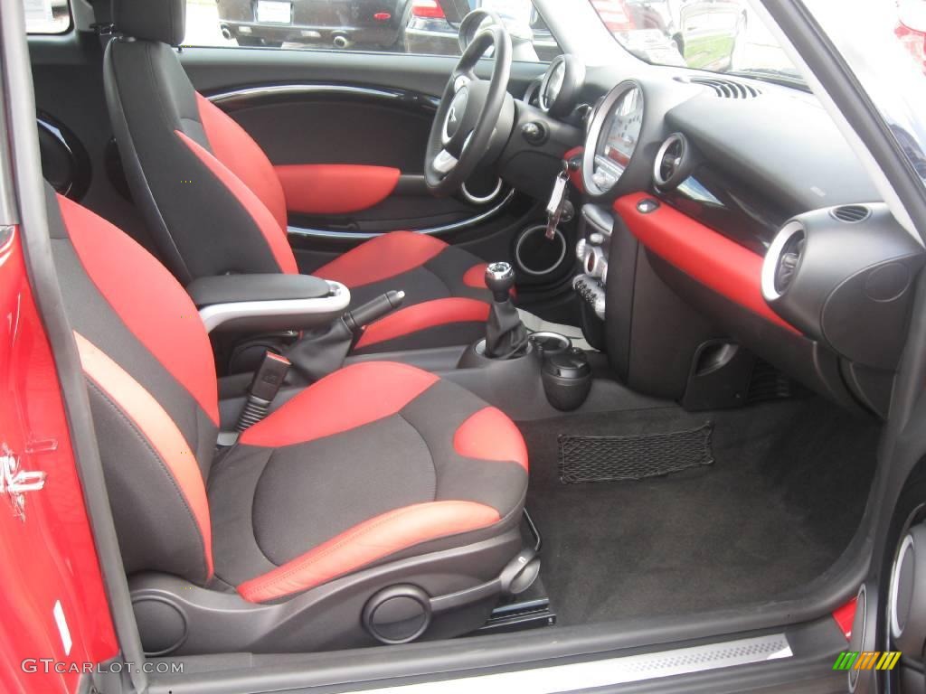 2009 Cooper S Clubman - Chili Red / Black/Rooster Red photo #9