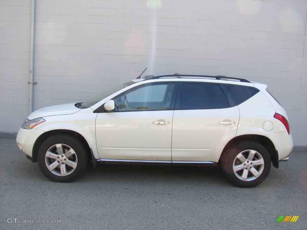 2006 Murano SL AWD - Glacier Pearl / Cafe Latte photo #2