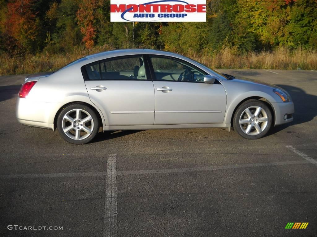 2006 Maxima 3.5 SE - Liquid Silver Metallic / Frost photo #1