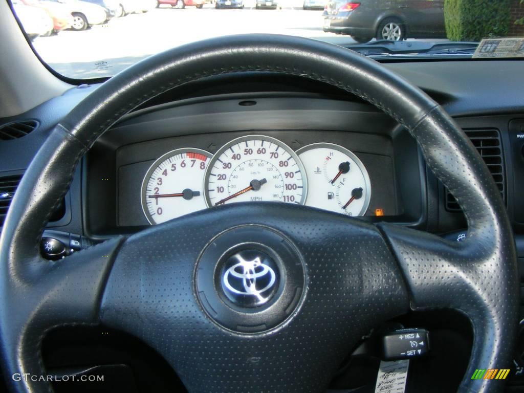 2007 Corolla S - Super White / Dark Charcoal photo #10