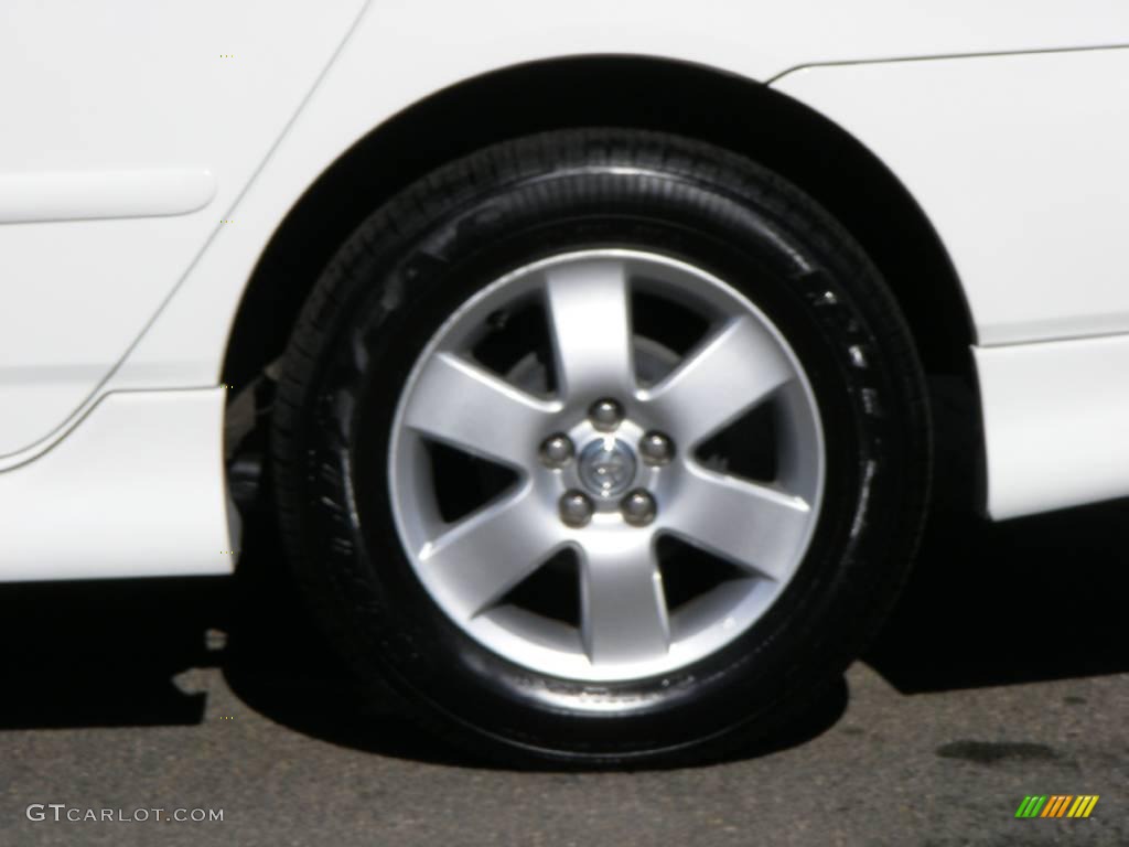 2007 Corolla S - Super White / Dark Charcoal photo #20