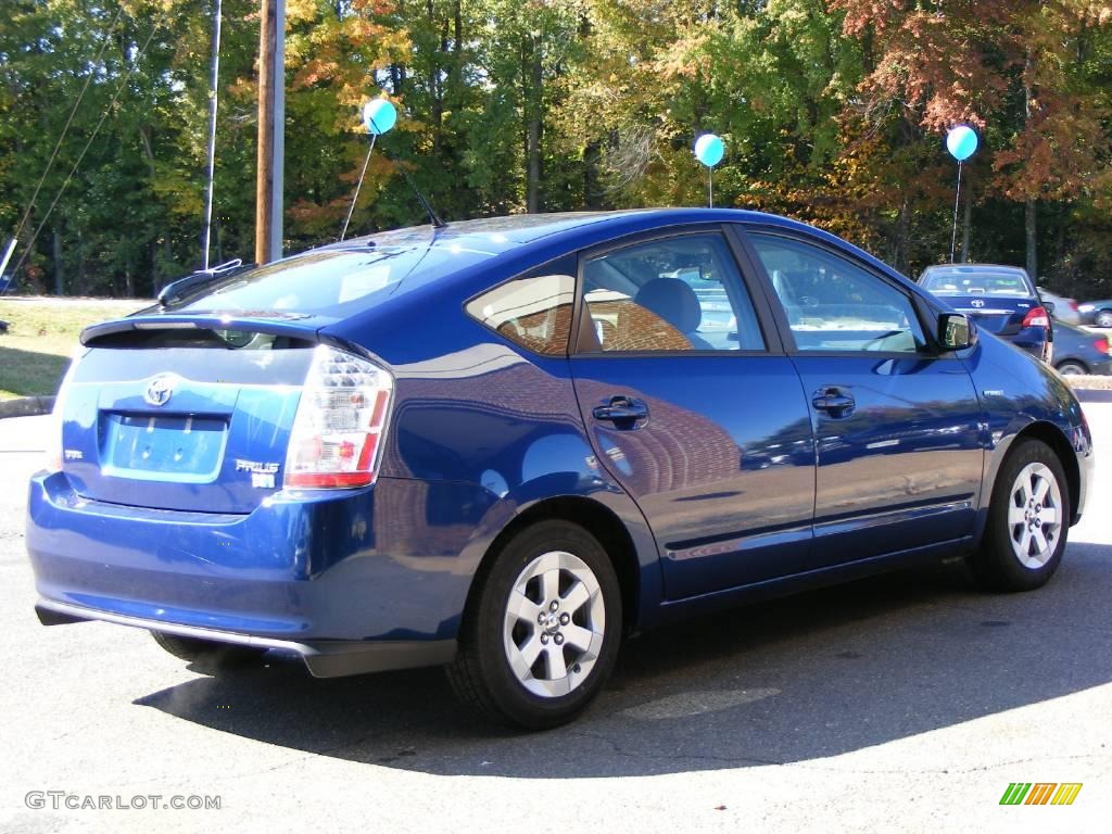 2009 Prius Hybrid - Spectra Blue Mica / Dark Gray photo #3