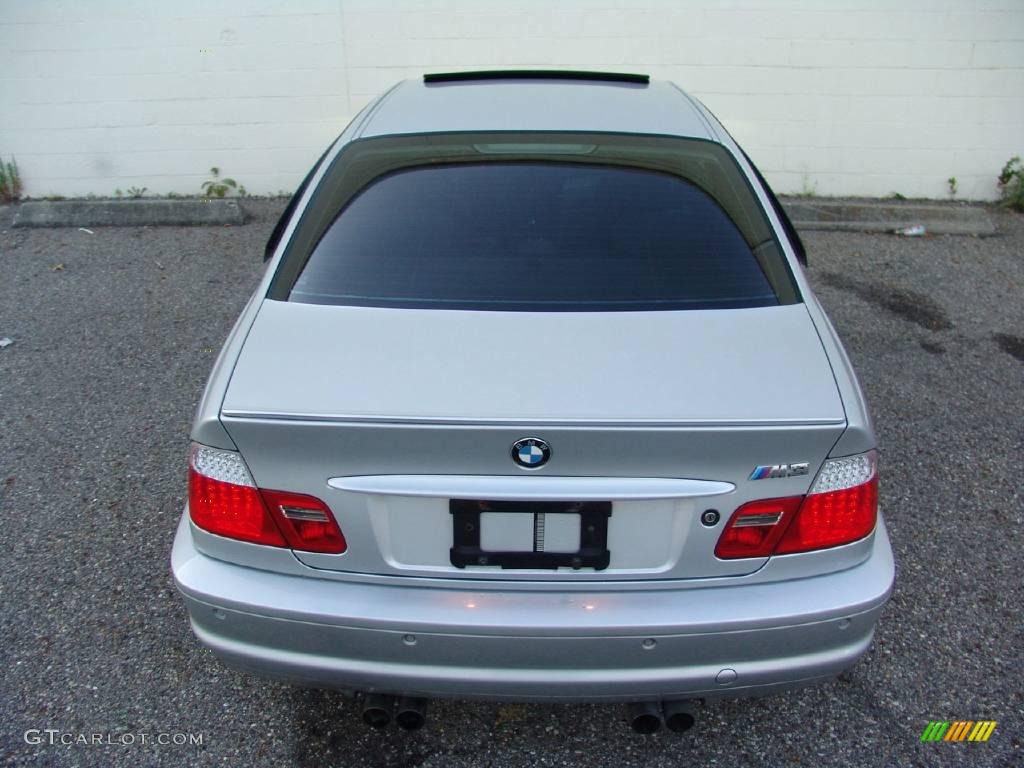 2003 M3 Coupe - Titanium Silver Metallic / Grey photo #9