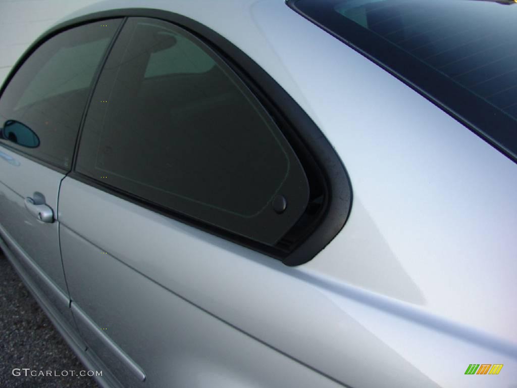 2003 M3 Coupe - Titanium Silver Metallic / Grey photo #15