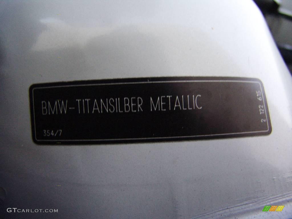 2003 M3 Coupe - Titanium Silver Metallic / Grey photo #42